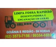 Desentupidora limpa fossa rapidao
