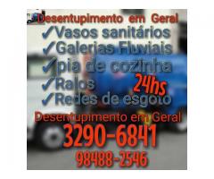 Limpa fossa / Desentupidora / Dedetizadora 24h