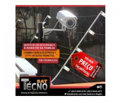 Alarme, Cerca elétrica, Cerca concertina, Interfone, Motor Eletrônico, PABX, Câmera, CFTV.