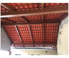 Telhado para casa com fino acabamento