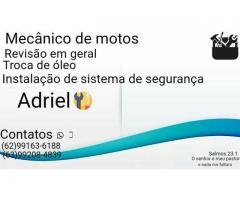 Mecânico de motos experiências há de 6 anos de experiência Revisão 80 reais