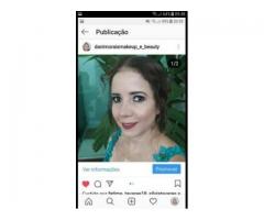 Maquiagem e penteados em domicílio