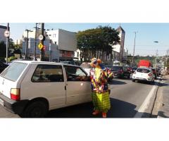 divulgador , panfleteiro nas perdizes