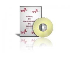 curso de esculturas com balões em DVD