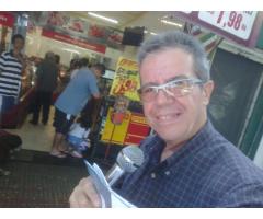 Locutor  porta de loja, locução na help