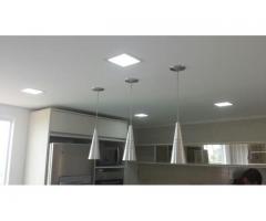 gesso e iluminacao de led direto de fabrica