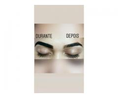 Sobrancelha e aplicação de Henna