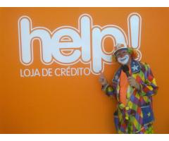 Locutor  porta de loja, locução na help