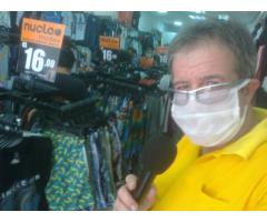 locutor de loja, inauguração de comercio