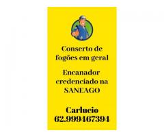 Fogão conserto em Geral e Encanador Credenciado Saneago